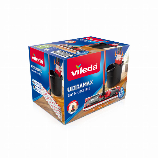 Imagem adicional do produto BALDE E MOPA COM ESPREMEDOR ULTRAMAX VILEDA