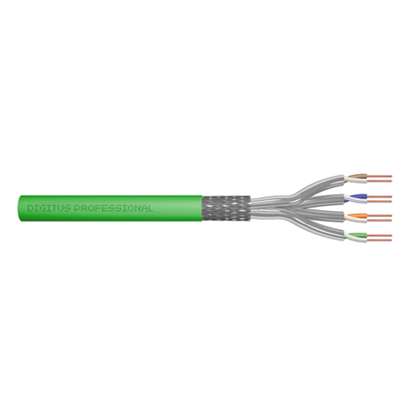 CABO REDE BOBINE DIGITUS CAT 8.2 S-FTP INST CABLE 2000 MHZ AWG 22/1 DCA ...