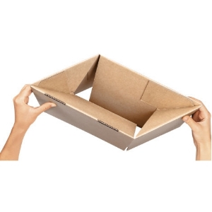 Imagem adicional do produto CAIXA PARA EMBALAR COM MONTAGEM AUTOMATICA DO FUNDO MEDIDAS 210X170X110 MM ESPESSURA CARTAO 3 MM