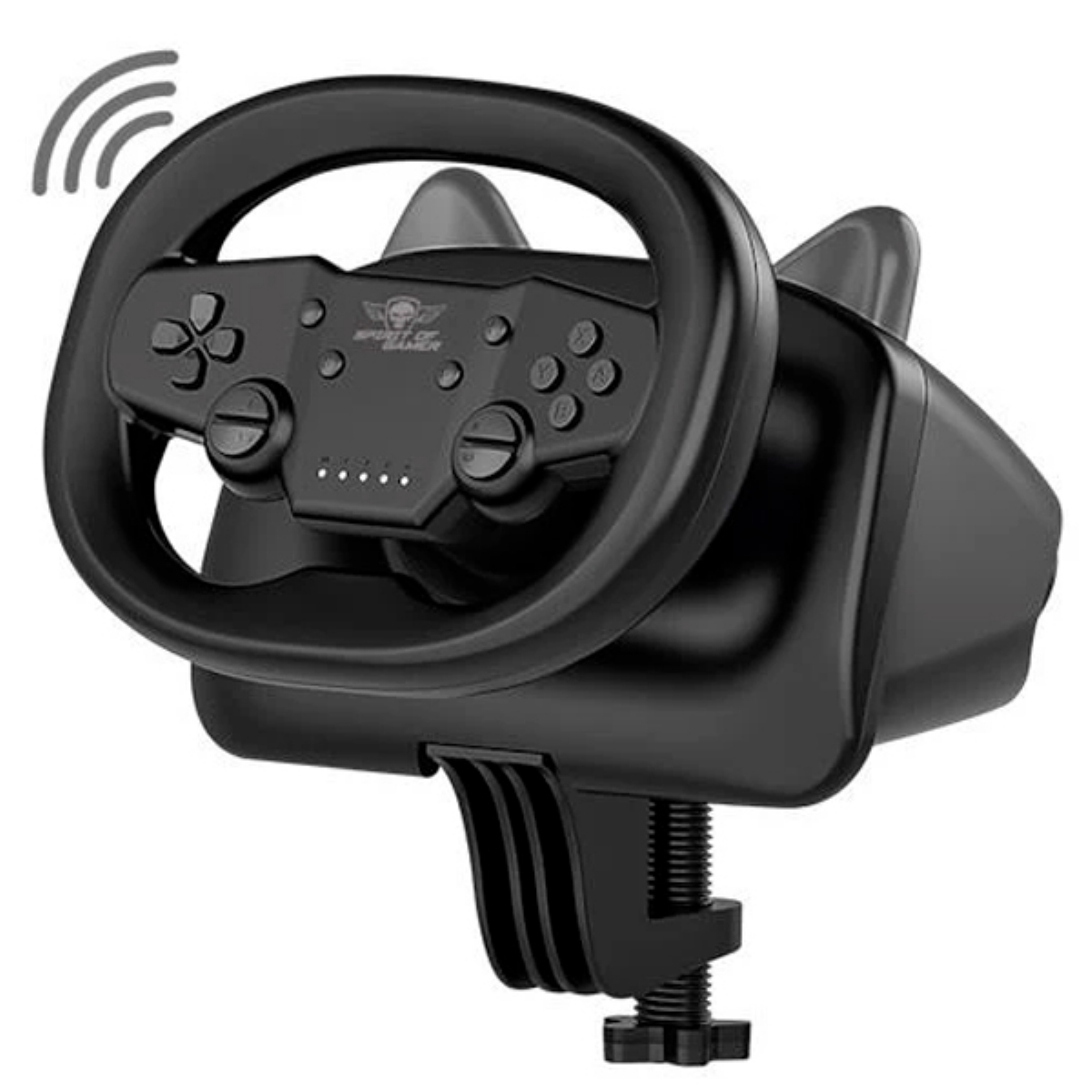 VOLANTE SPIRIT OF GAMER VOLANTE R-ACE WHEEL PRO AIR BLACK (SOGRWPABK)
