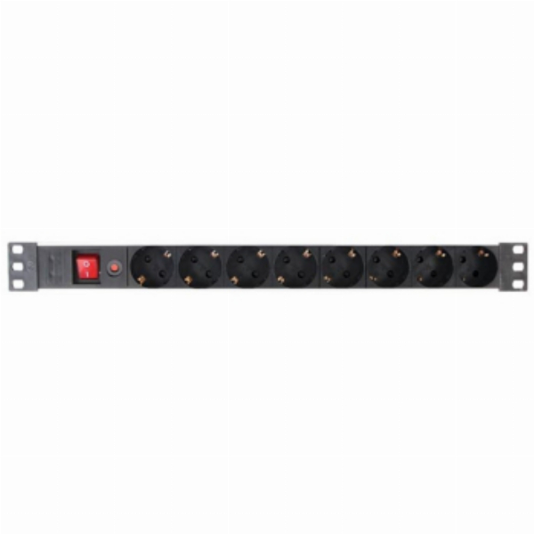 Imagem adicional do produto BLOCO 8 TOMADAS + INTERRUPTOR PARA RACK DE 19 POL