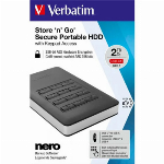 Imagem adicional do produto DISCO EXTERNO 2TB HDD 2.5 VERBATIM STORE-N-GO USB 3.1 PRETO